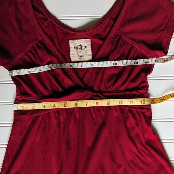 SOLD Y2K Vintage Hollister Babydoll Top - Picture 9 of 10
